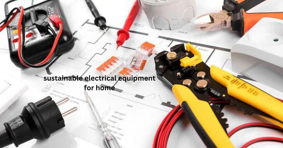 sustainable electrical equipment for home